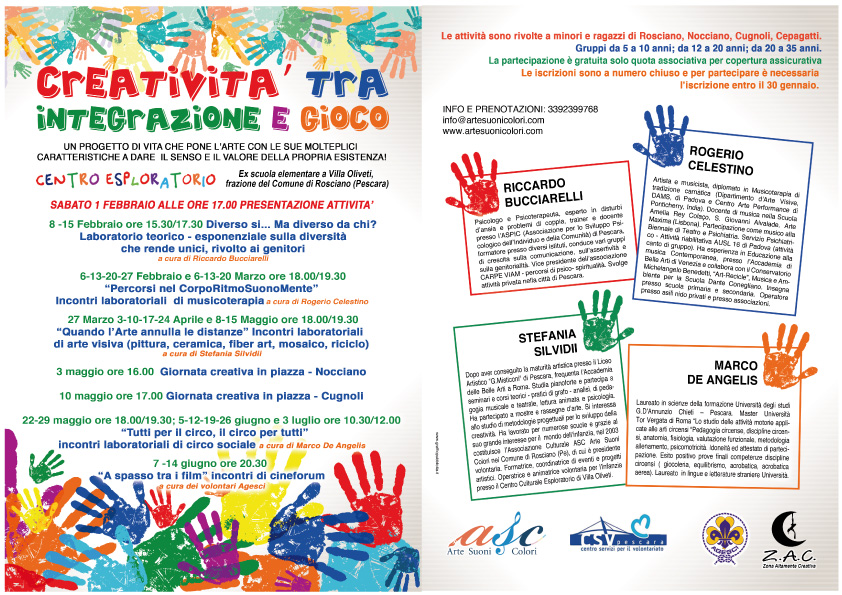 “Creatività tra Integrazione e Gioco” - associazione ASC